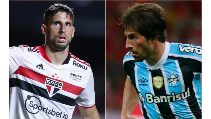 Calleri e Lucas Silva falaram após o apito final (Foto: Getty Images)