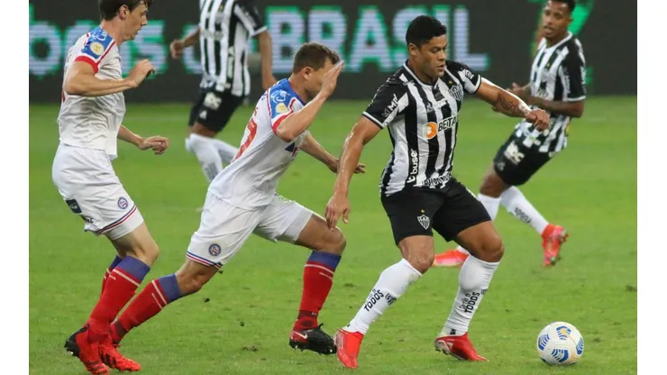 Atlético e Bahia se enfrentam pela quarta vez em 2021 (Foto: Fernando Moreno/AGIF)