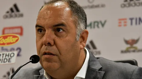 Marcos Braz, vice-presidente de futebol do Flamengo (Foto: Thiago Ribeiro/AGIF)
