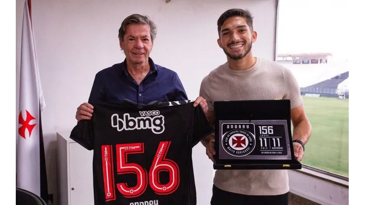 Andrey não renovará com o Vasco (Foto: Mariana Sá/C2 Sports)