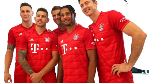 FC Bayern Muenchen And Paulaner Photo Session