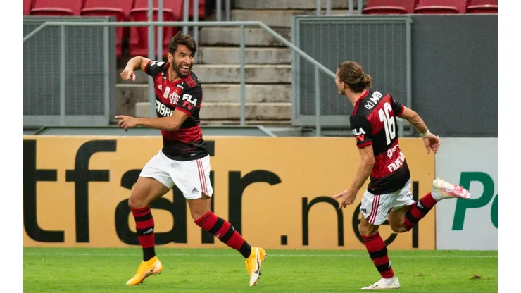 2020 Brasileirao Series A: Flamengo v Palmeiras Play Behind Closed Doors Amidst the Coronavirus (COVID-19) Pandemic