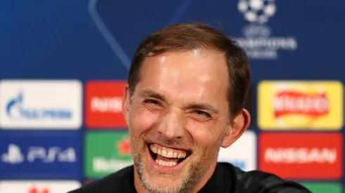 Paris Saint-Germain Training session and Press conference