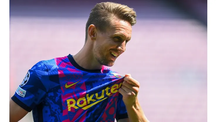 FC Barcelona Unveil New Signing Luuk de Jong