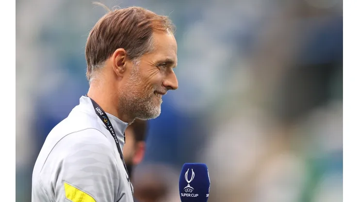 Chelsea FC Training Session And Press Conference – UEFA Super Cup 2021
