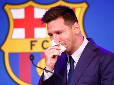 Emocionado, Messi se despede do Barcelona: "Estou muito triste"