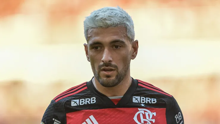 Arrascaeta, meia do Flamengo. Foto: Thiago Ribeiro/AGIF
