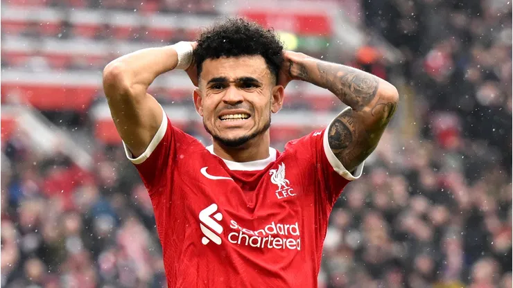 R$ 90 milhões: Liverpool decide anunciar atacante brasileiro para substituir Luis Díaz. (Photo by Michael Regan/Getty Images)