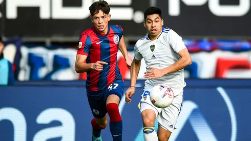 Agustín Martegani, em partida pelo San Lorenzo