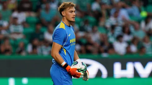 Filip Jorgensen, novo goleiro do Chelsea. (Photo by Gualter Fatia/Getty Images)