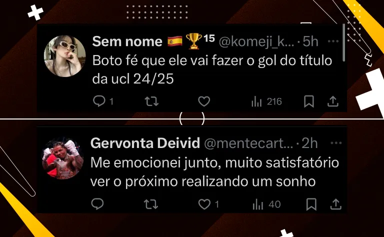 Opinião dos fanáticos sobre a apresentação de Endrick no Real Madrid