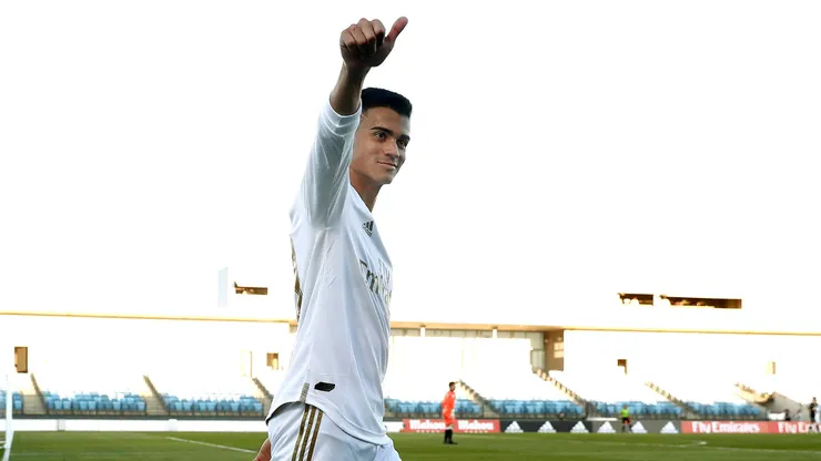 Reinier em sua apresentação no Real Madrid