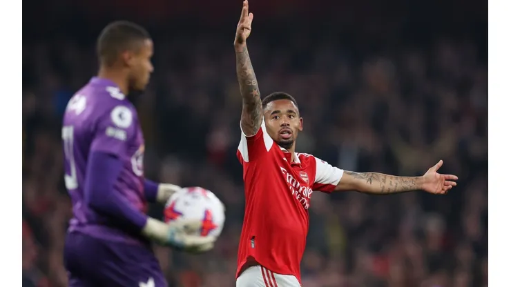 Após empate, Gabriel Jesus 'se irrita' e diz o que o Arsenal deve fazer para não perder a Premier League