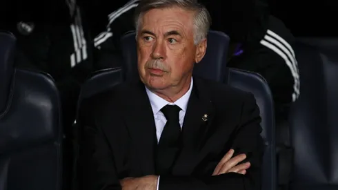 Carlo Ancelotti tecnico do Real Madrid.