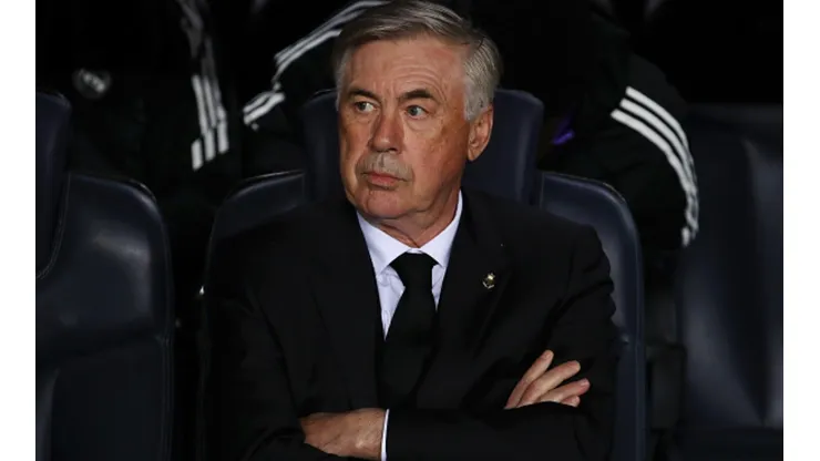 Carlo Ancelotti tecnico do Real Madrid.