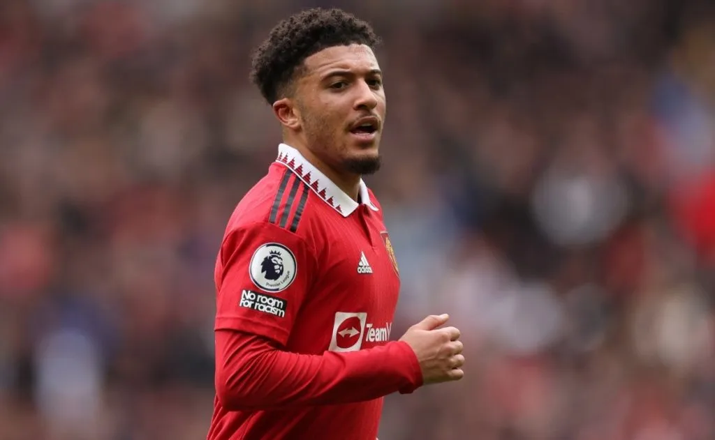 Jadon Sancho pelo Manchester United. Photo by Getty Images