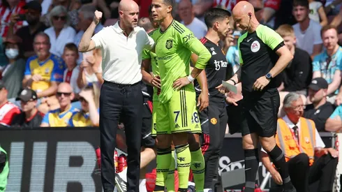 Treinador do United comenta sobre saida de Cristiano Ronaldo