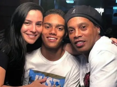 Gigante do futebol europeu anuncia chegada de João Mendes, filho de Ronaldinho Gaúcho