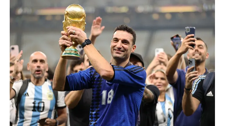 Lionel Scaloni renovou com a seleção argentina até 2026
