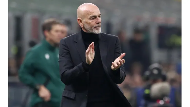Stefano Pioli, técnico do Milan, quer contar com Samuel Umtiti