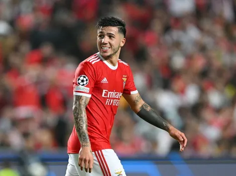 Enzo Fernández faz post se despedindo do Benfica e da alfinetada na imprensa europeia