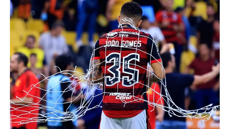 João Gomes, meio-campista do Flamengo (Foto: Getty Images)
