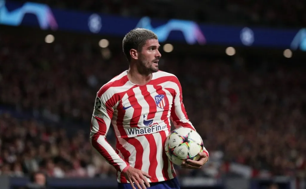 Rodrigo de Paul pelo Atlético de Madrid. Foto: Getty images