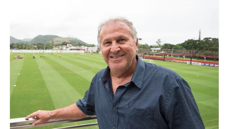 Zico elege zagueiro de "outro nível" no Flamengo. Foto: Alexandre Vidal/Flamengo