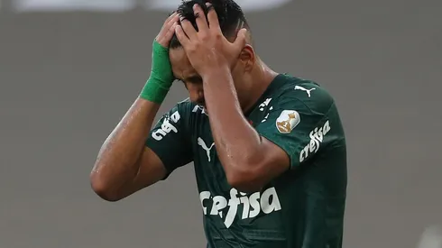 Gabriel Menino, em campo pelo Palmeiras (Foto: Getty Images)