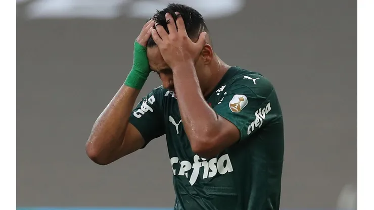 Gabriel Menino, em campo pelo Palmeiras (Foto: Getty Images)