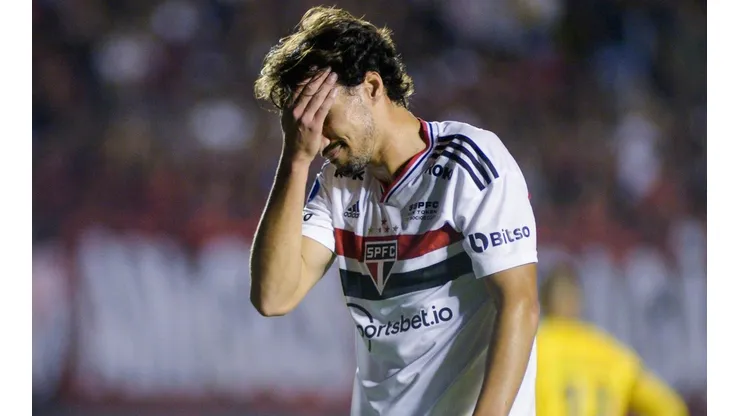 Igor Gomes, em campo pelo São Paulo (Foto: Getty Images)