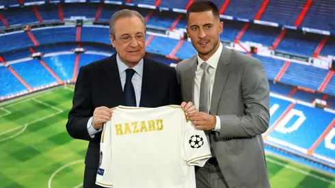 Real Madrid Unveil New Signing Eden Hazard