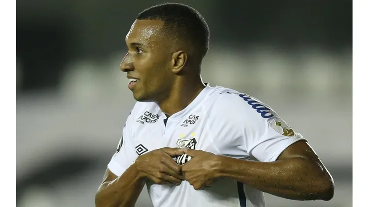 Lucas Braga, atacante do Santos (Foto: Getty Images)