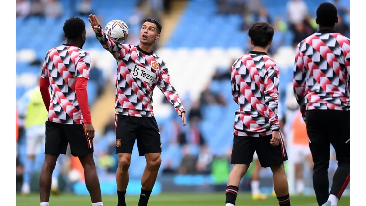 Erik ten Hag revela que Cristiano Ronaldo está feliz após forçar saída do Manchester United (Foto: Laurence Griffiths/Getty Images)
