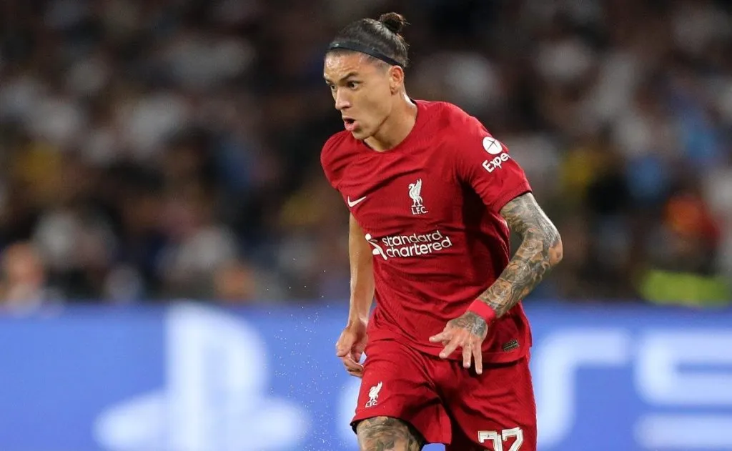 Darwin Núñez, atacante do Liverpool (Foto: Getty Images)