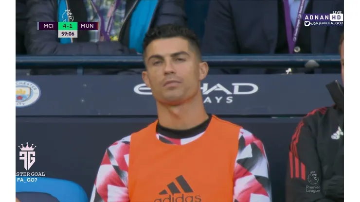 Ten Hag revela o motivo de Cristiano Ronaldo não ter entrado no jogo contra o Manchester City