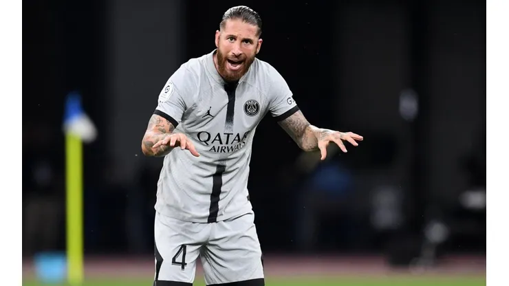 Sergio Ramos, zagueiro do PSG (Foto: Getty Images)