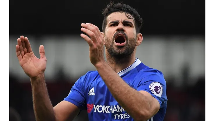 Diego Costa, em campo pelo Chelsea na Premier League (Foto: Getty Images)