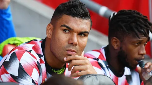 Fred fala sobre Casemiro e Antony no Manchester United (Foto: Mike Hewitt/Getty Images)