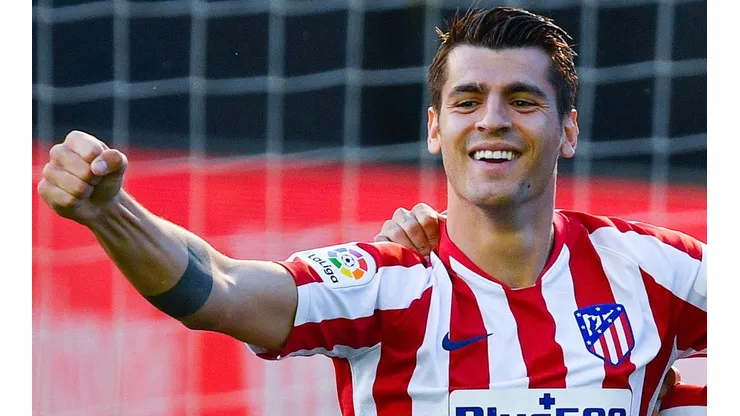 Álvaro Morata, atacante do Atlético de Madrid (Foto: Getty Images)
