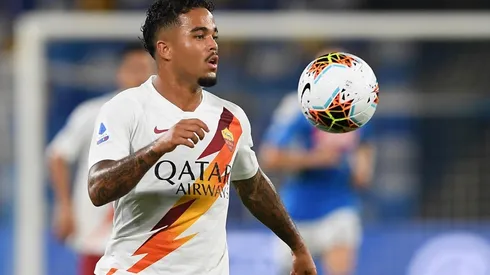 Justin Kluivert, em campo pela Roma (Foto: Getty Images)