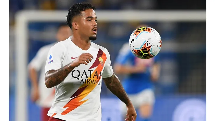 Justin Kluivert, em campo pela Roma (Foto: Getty Images)