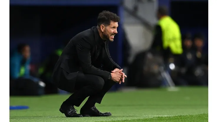 Diego Simeone tem "dosado" presença de Griezmann nos jogos do Atlético de Madrid por conta de cláusula com o Barcelona (Foto: David Ramos/Getty Images)