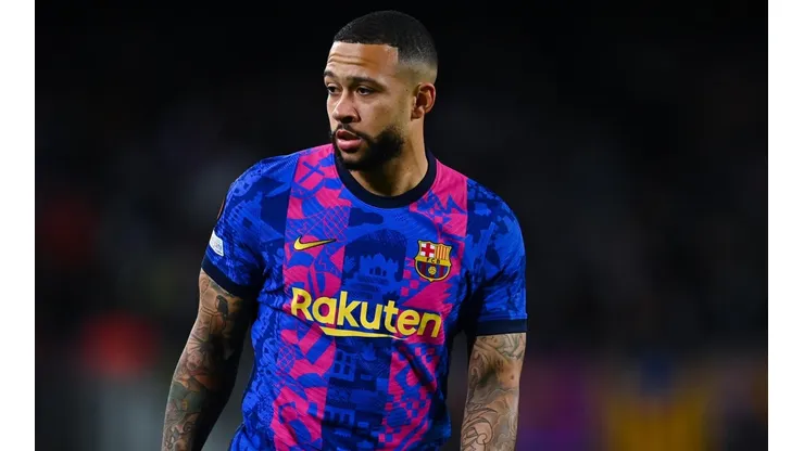 Memphis Depay, atacante do Barcelona (Foto: Getty Images)