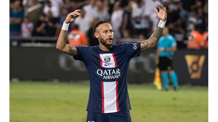 Christophe Galtier elogia início de temporada de Neymar (Foto: Amir Levy/Getty Images)