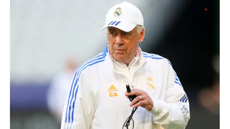 Carlo Ancelotti, treinador do Real Madrid (Foto: Getty Images)