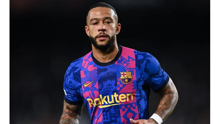 Memphis Depay, atacante do Barcelona (Foto: Getty Images)