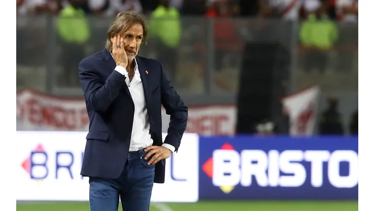 Ricardo Gareca deixou a Seleção do Peru