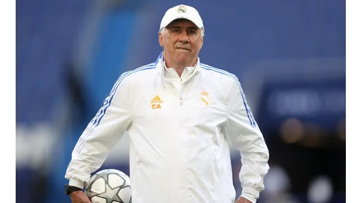 Carlo Ancelotti, treinador do Real Madrid (Foto: Getty Images)