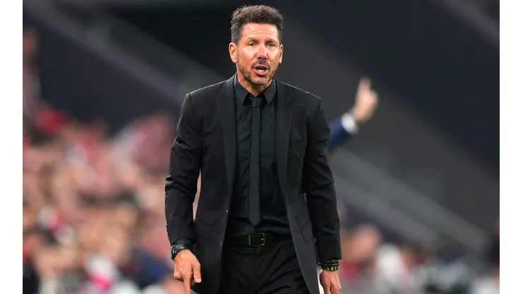 Diego Simeone, treinador do Atlético de Madrid (Foto: Getty Images)